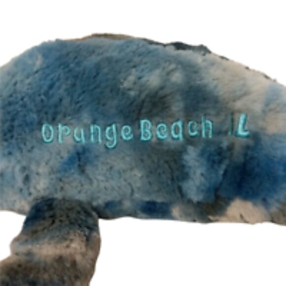 Blue Manatee Sea Life Plush Stuffed Animal 10 Inch - Picture 5 of 7